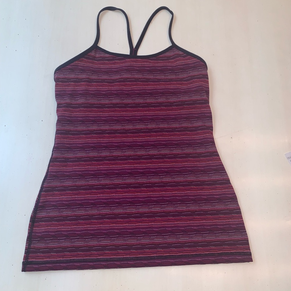 Lululemon Power Y Tank Top Size 8